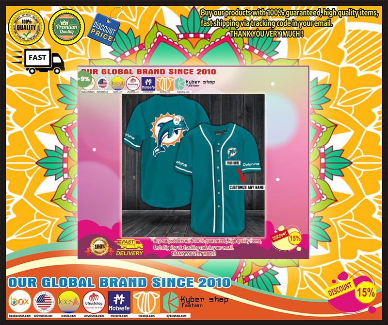Personalized name jersey miami dolphins shirt 9 Personalized name jersey miami dolphins shirt