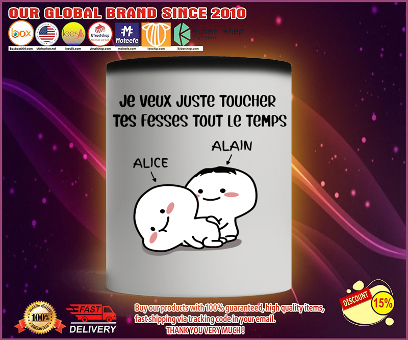 Personnaliser Je veux juste toucher tes fesses tout le temps tasse mug 9 Personnaliser Je veux juste toucher tes fesses tout le temps tasse mug