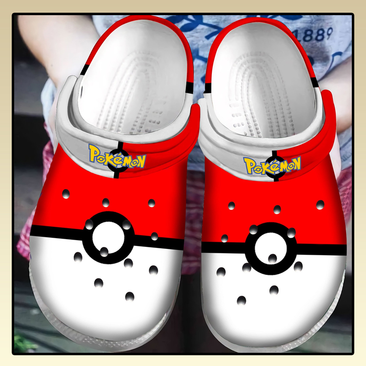 Pokemon Ball Crocband Clog Shoes 4 Pokemon Ball Crocband Clog Shoes 2