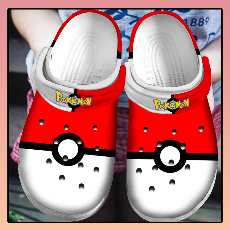 Pokemon Ball Crocband Clog Shoes 3 Pokemon Ball Crocband Clog Shoes 3