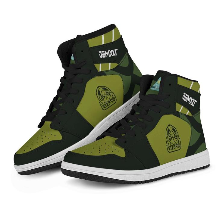 Pokemon Bug Type air jordan high top Sneakers 3 Pokemon Bug Type air jordan high top Sneakers3