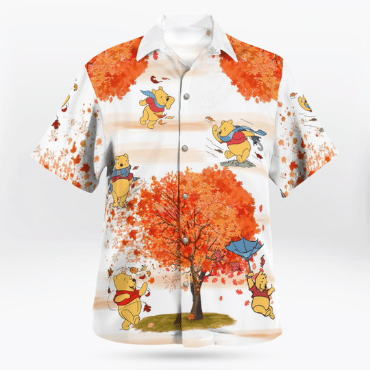 Pooh autumn hawaiian shirt 5 Top 10 Best Fashion 16-8