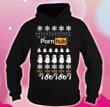 PornhubHoeHoeHoeDChristmashoodie