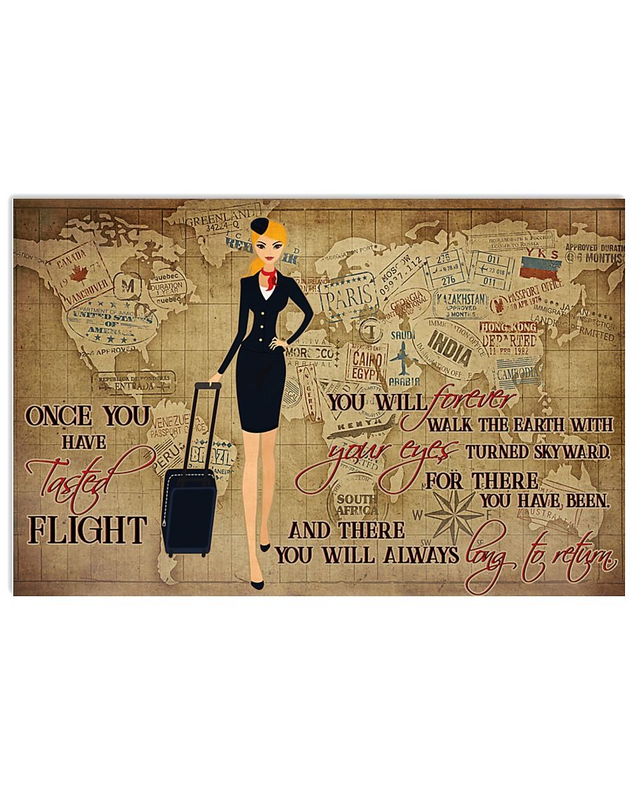 Poster Once you have tasted flight