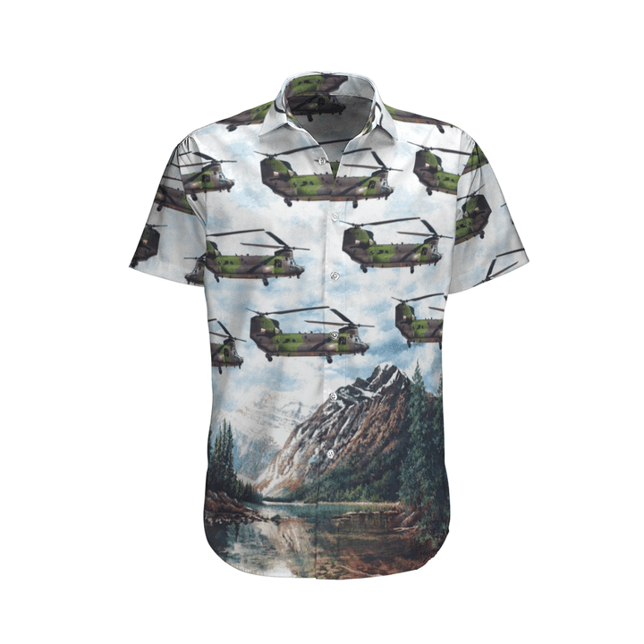 RCAF CH 147 CHINOOK HAWAIIAN SHIRT