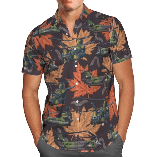 RCAF CH147 chincook hawaiian shirt 1