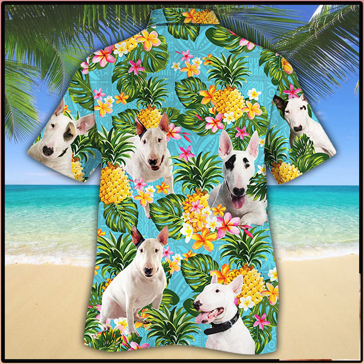 Bull Terrier Dog Pineapple Hawaiian Shirt 5 Bull Terrier Dog Lovers Pineapple Hawaiian Shirt3