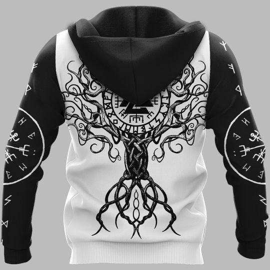 Raven Hammer Yggdrasil Tree Of Life 3d Hoodie And Shirt 4 Raven Hammer Yggdrasil Tree Of Life 3d Hoodie And Shirt2