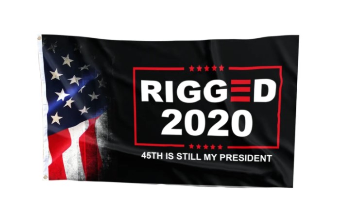 Rigged 2020 45th is still my President Flag