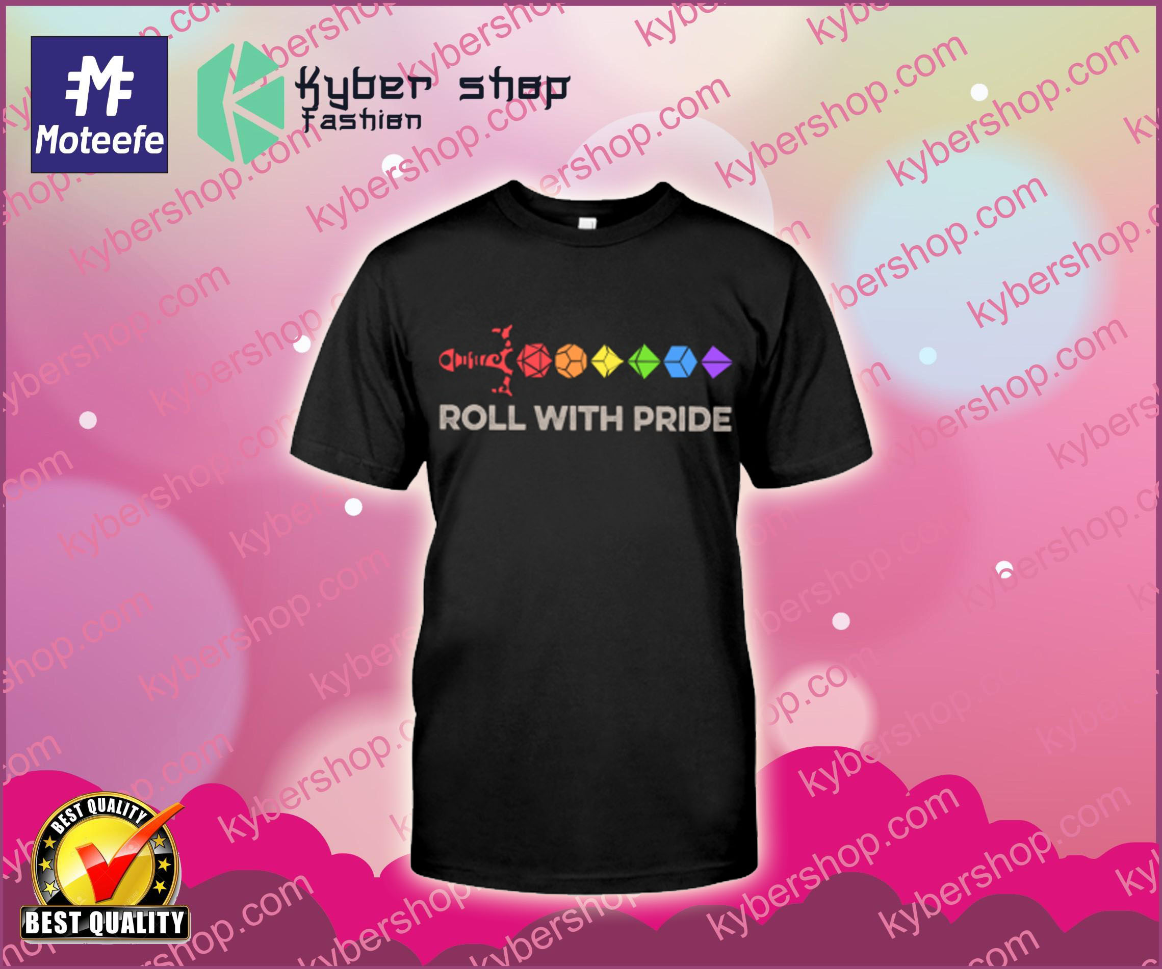 Roll with pride shirt, hoodie 1 Roll with pride shirt