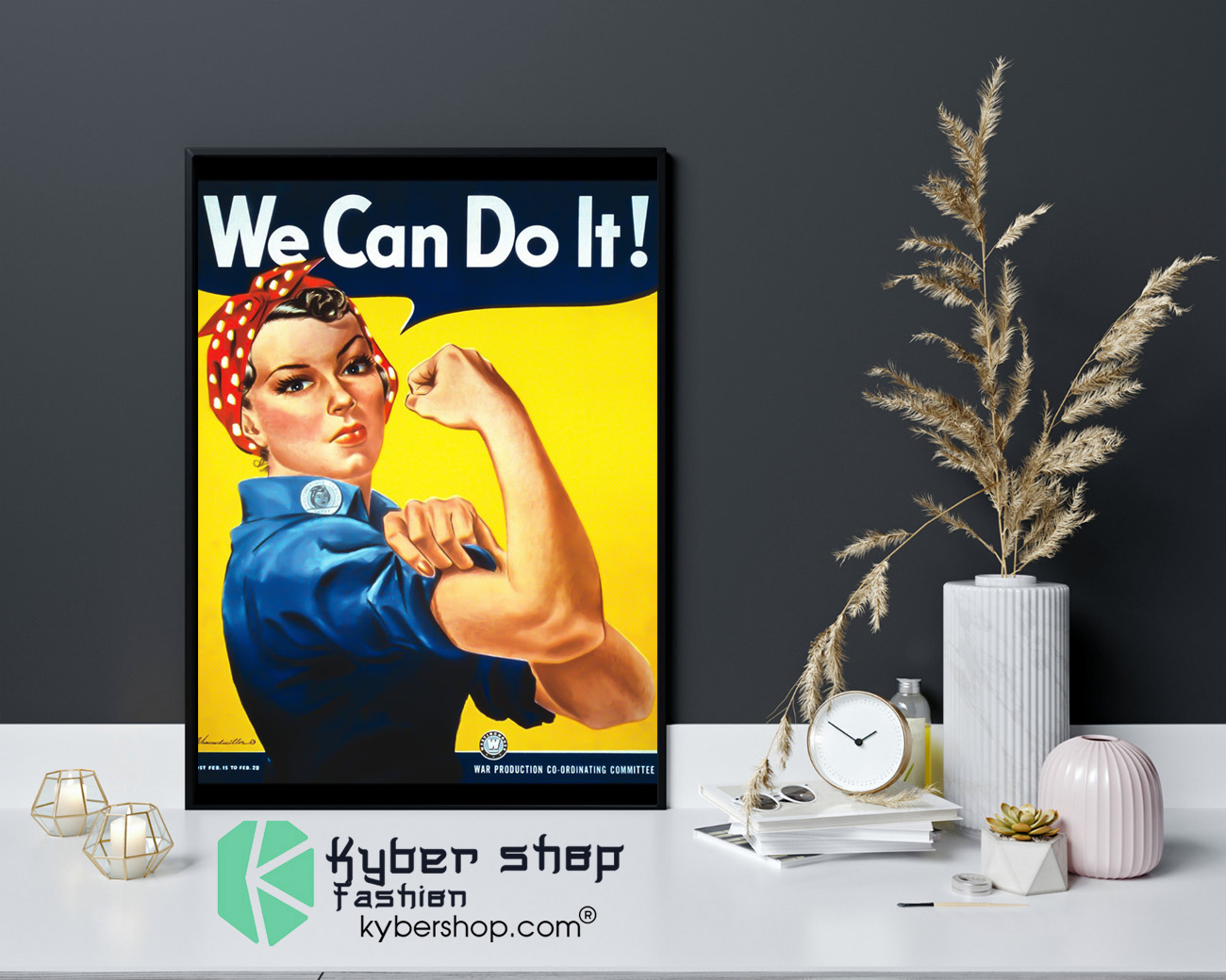 Rosie the Riveter we can do it poster 4