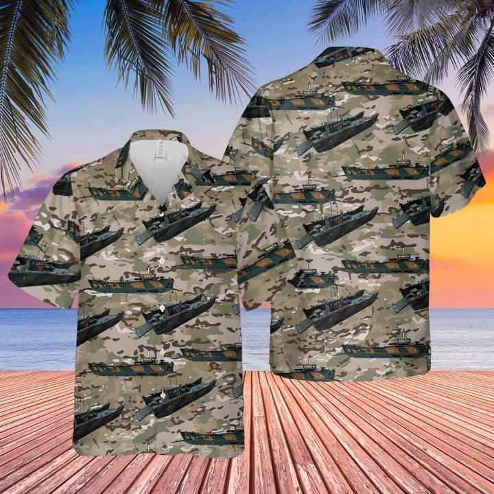 Royal Marines LCU MK 10 Hawaiian Shirt And Shorts