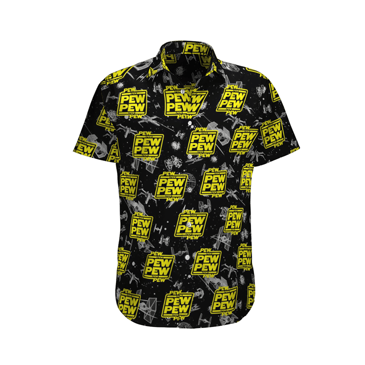 Star War Pew Pew Hawaiian Shirt 4 SW Hawaiian Shirt