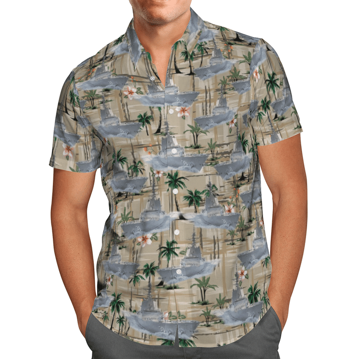 HMAS Hobart Royal Australian Navy Hawaiian Shirt And Short 10 24 HMAS Hobart Royal Australian Navy Hawaiian Shirt And Short 9