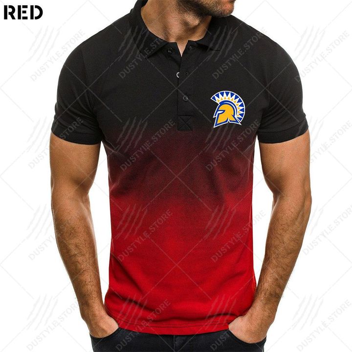 San jose state spartans football polo shirt 1