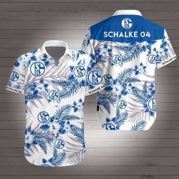 Schalke 04 hawaiian shirt