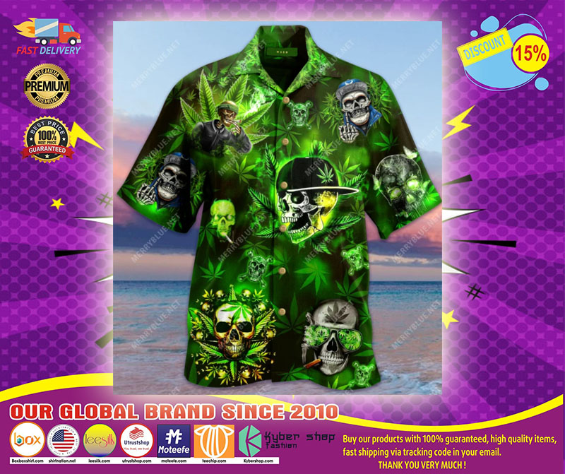 Skull get high hawaiian