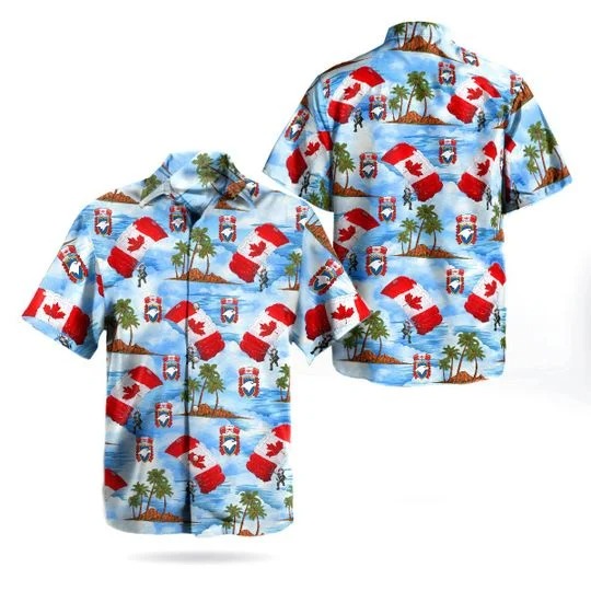 Skyhawks parachute team hawaiian shirt 1