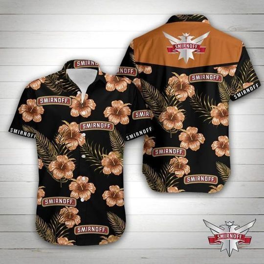 Smirnoff hawaiian shirt as