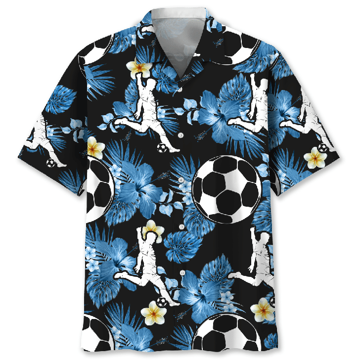 Soccer Nature Hawaiian Shirt And Short