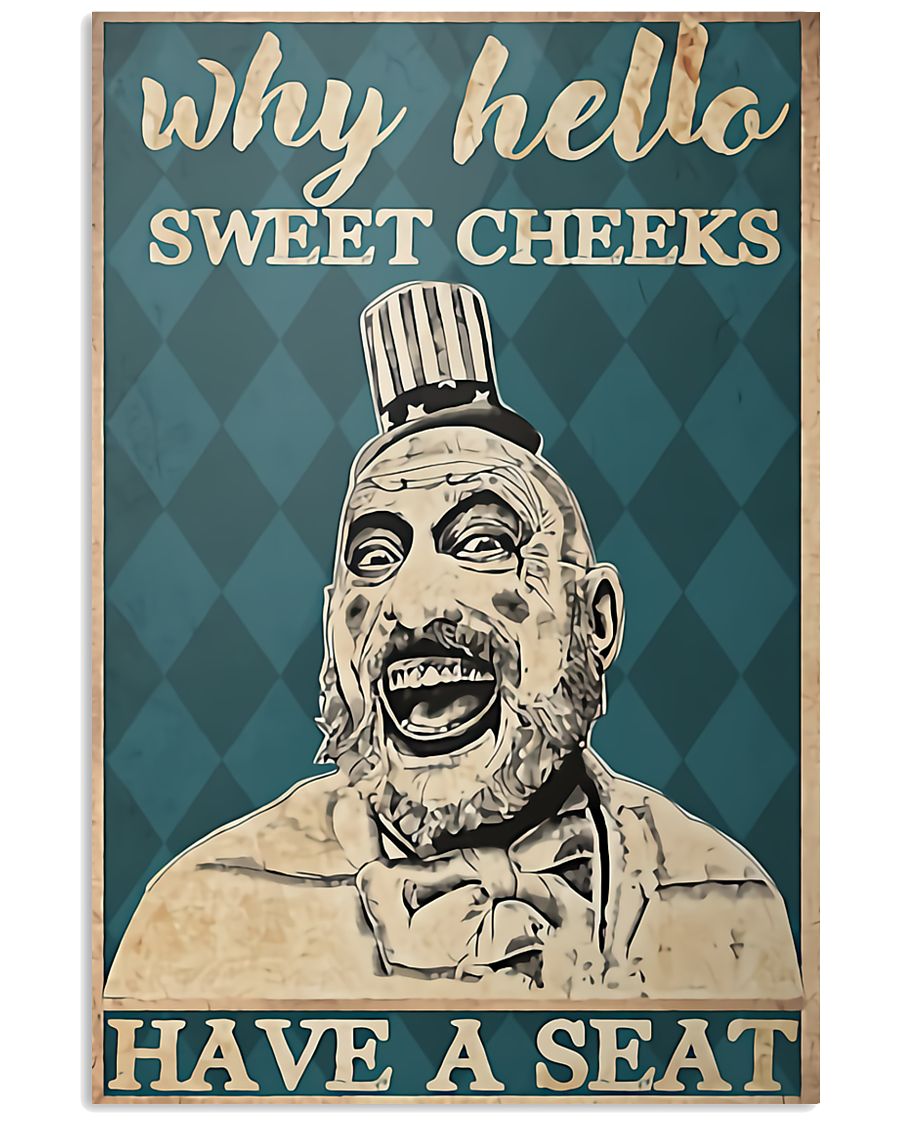 Spauling Captain hello sweet cheeks poster