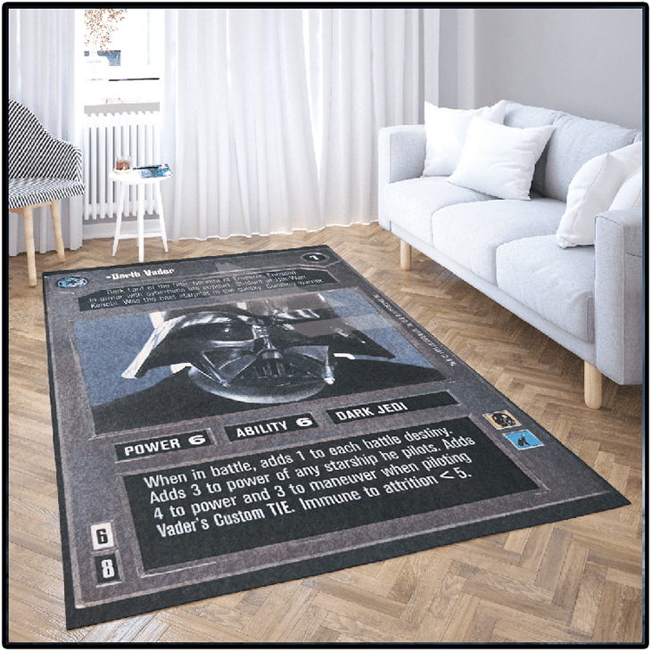 Star War Darth Vader Rug 5 Star War Darth Vader CCG Rug3