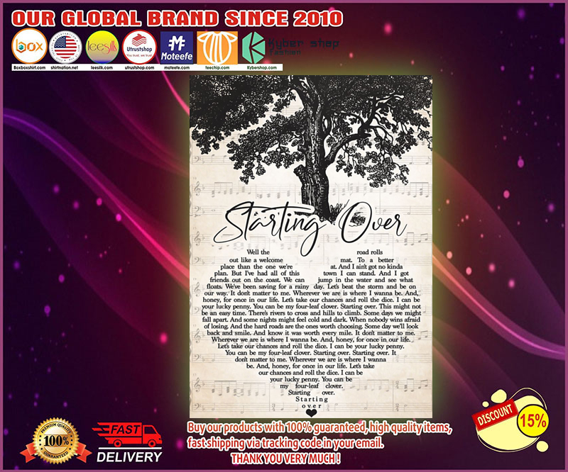 Staring over lyrics poster 1 Staring over lyrics poster