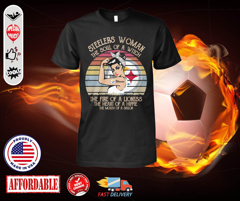 Steelers woman the soul of a witch shirt 1 Steelers woman the soul of a witch shirt
