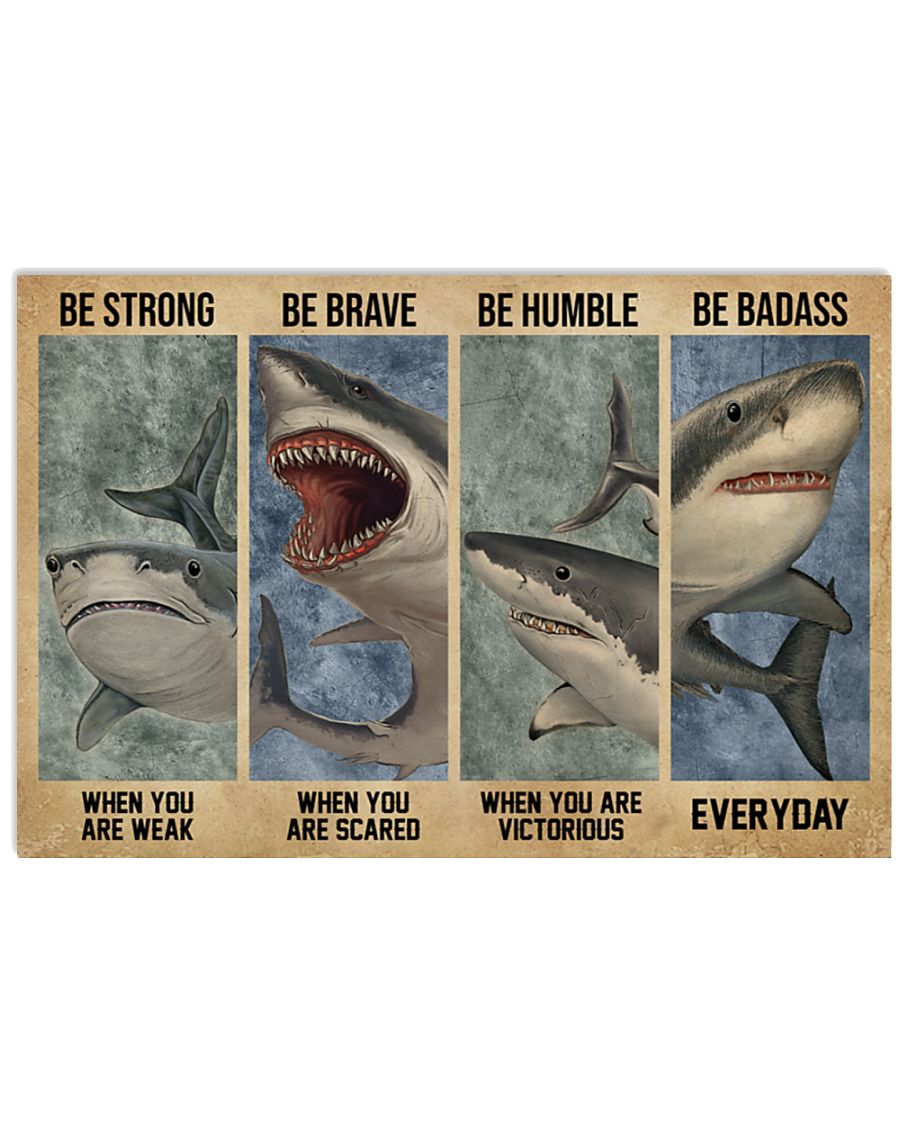 Strong When You Are Weak Shark poster