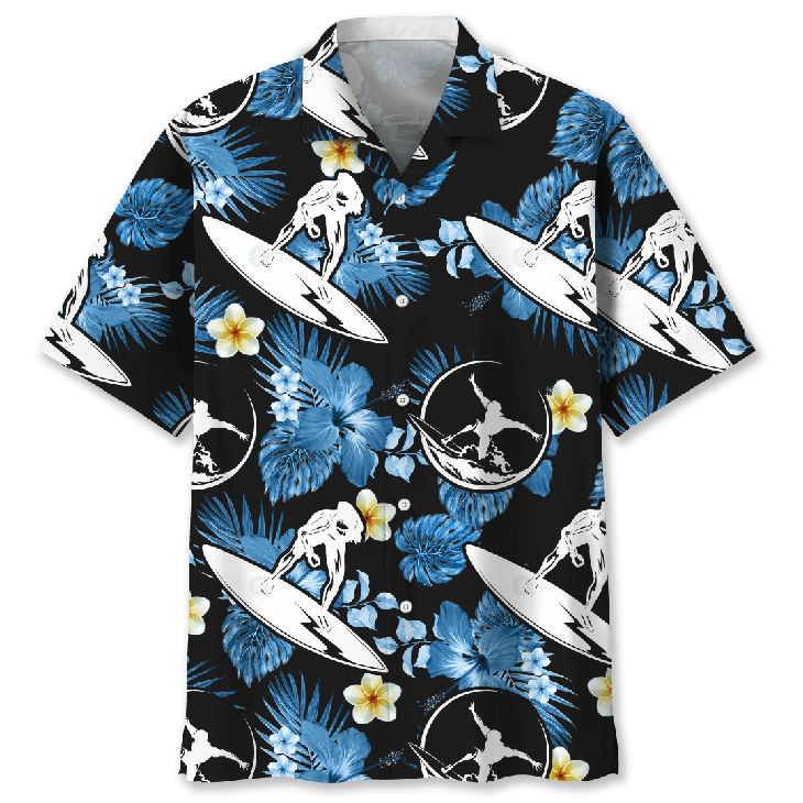 Surfing Nature Hawaiian Shirt