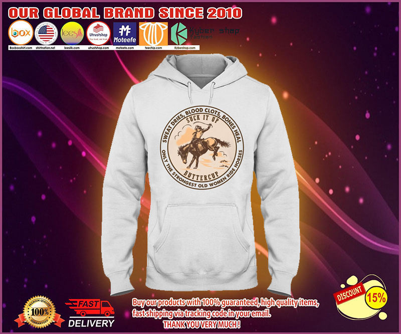 Sweat dries blood clots bones heal shirt