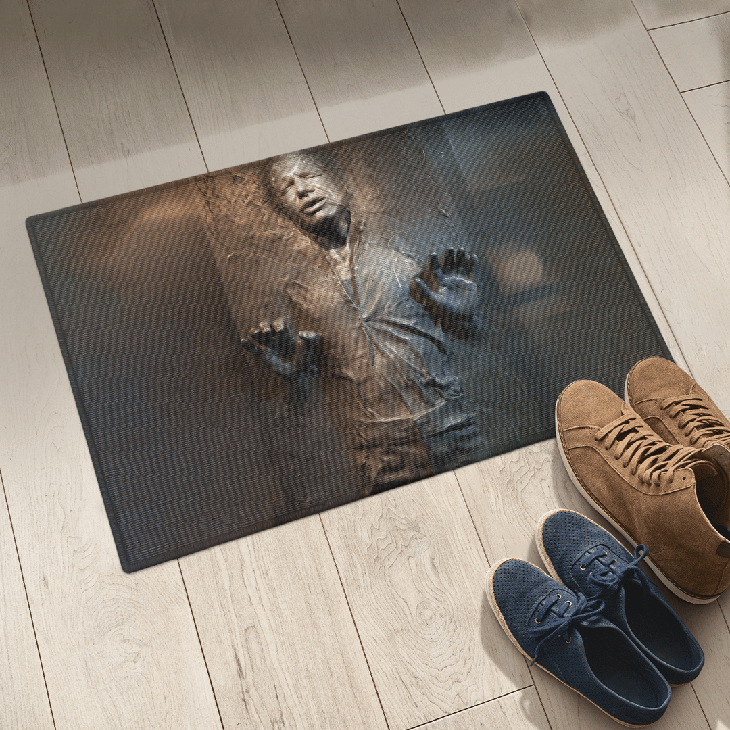 Han solo carbonite star wars doormat 3 SW Doormat 0051