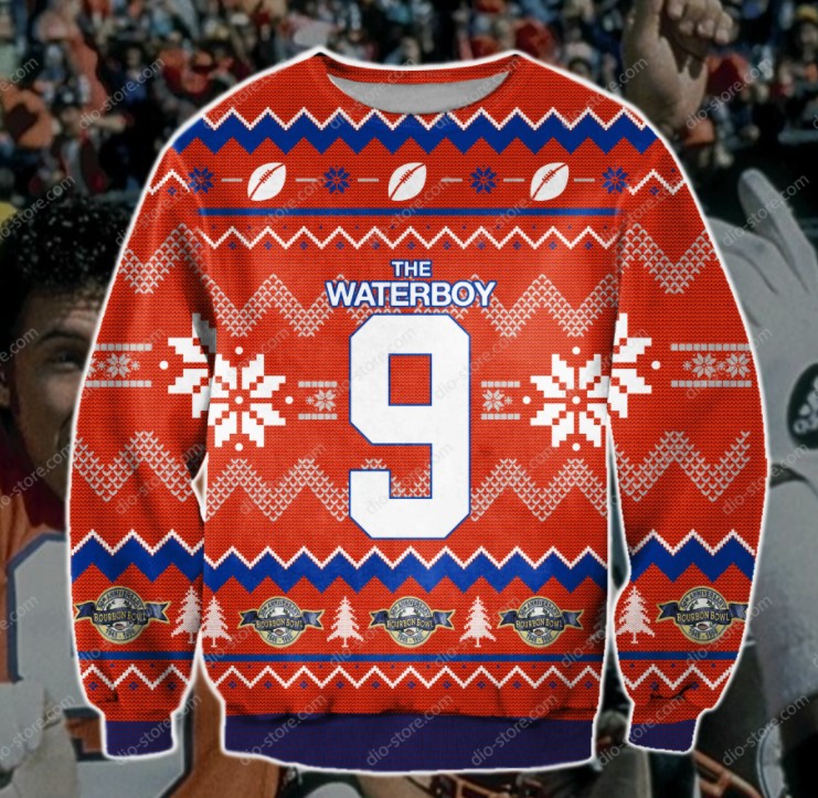 THEWATERBOYCOMEDYFILMUGLYCHRISTMASSWEATER