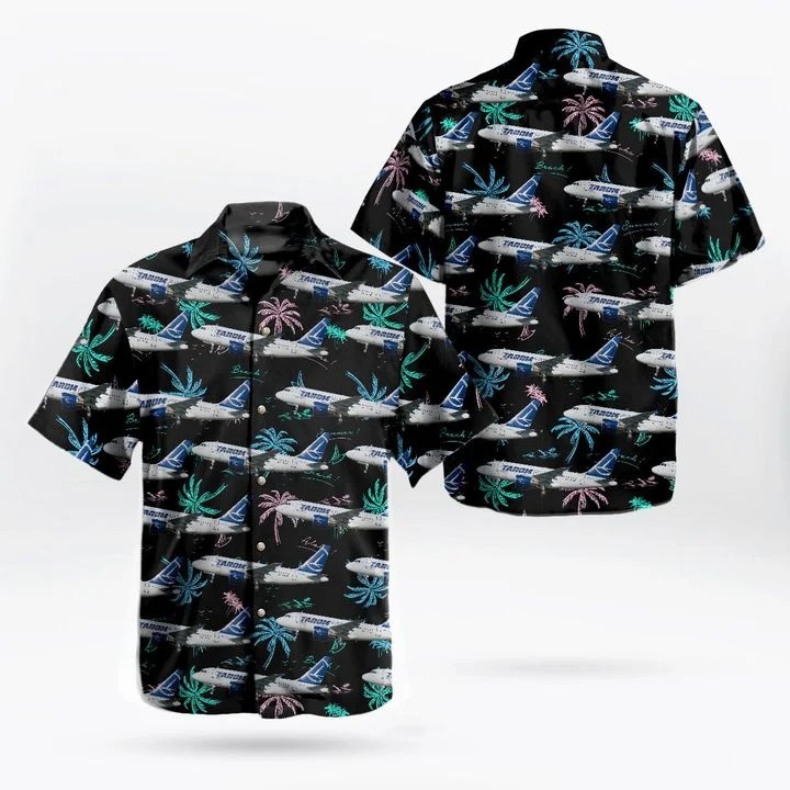 Tarom Airbus A318111 Hawaiian Shirt