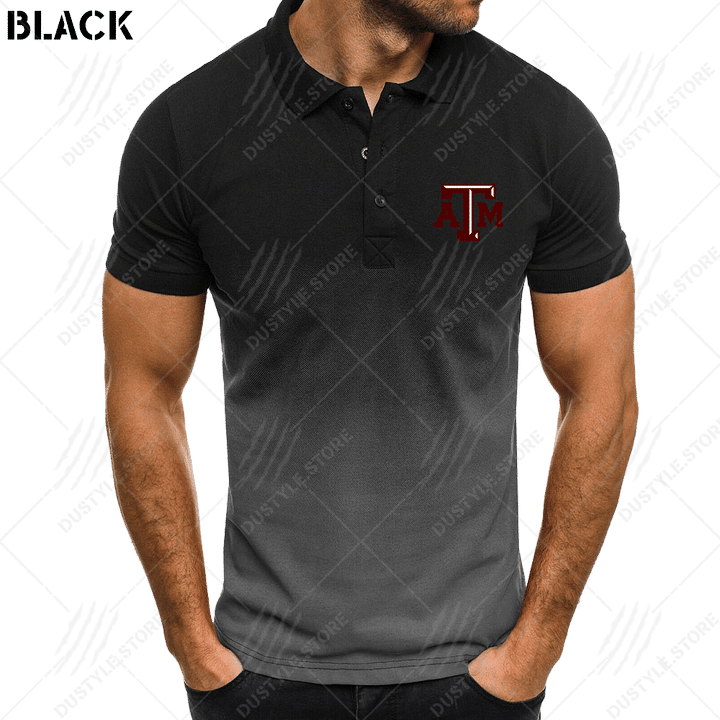 Texas AM aggies football polo shirt 2