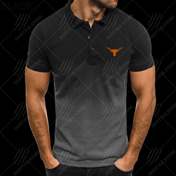 Texas longhorns football polo shirt 1