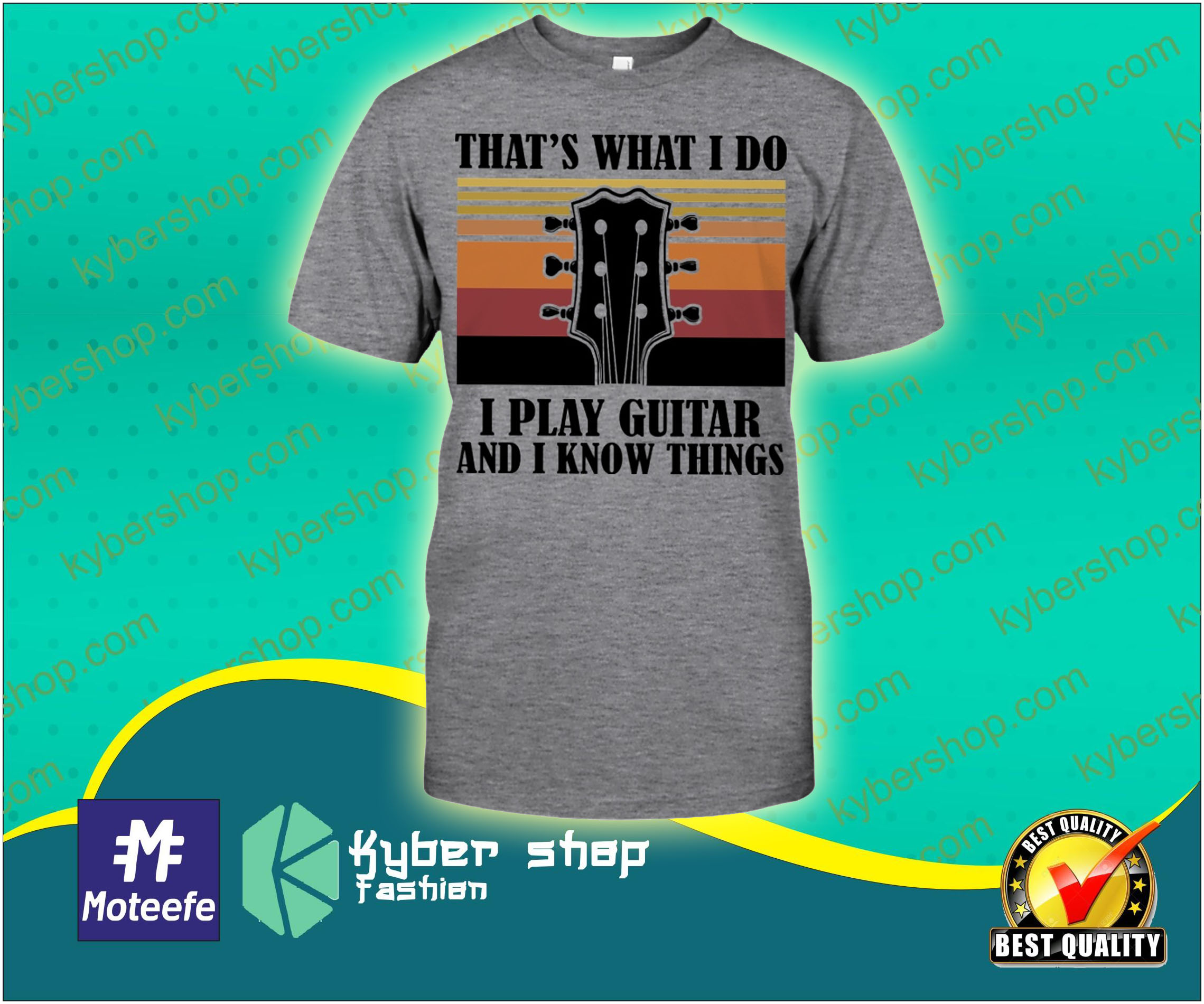 Thats what i do i play guitar and i kmow things shirt, hoodie 3 Thats what i do i play guitar and i kmow things shirt