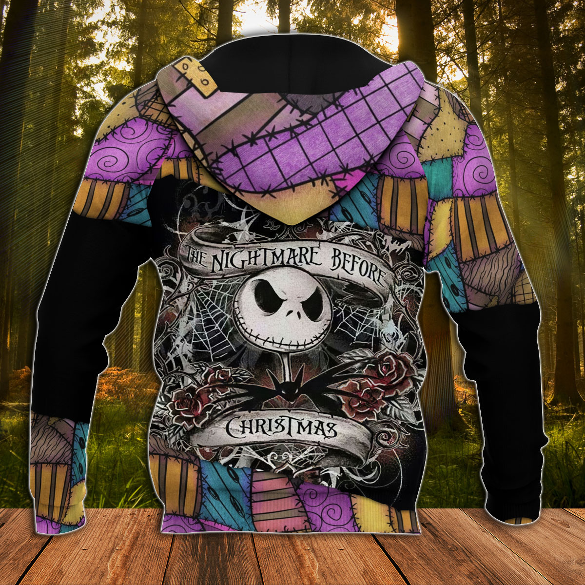 The Nightmare Before Christmasall 3d all over print hoodie1