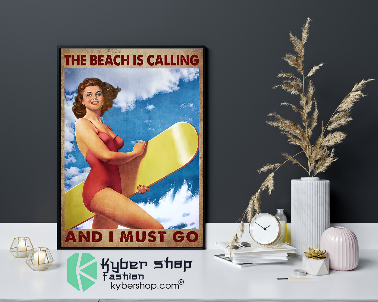 The beach is calling and i must go poster 4