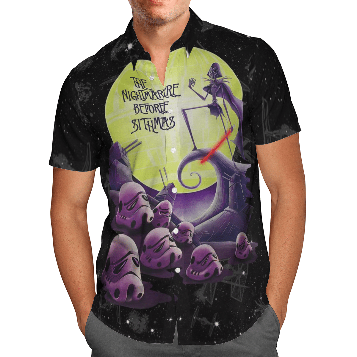 Darth Vader The nightmare before sithmas Hawaiian shirt