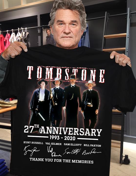 Tombstone th anniversary shirt
