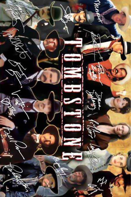 Tomstone signatures poster