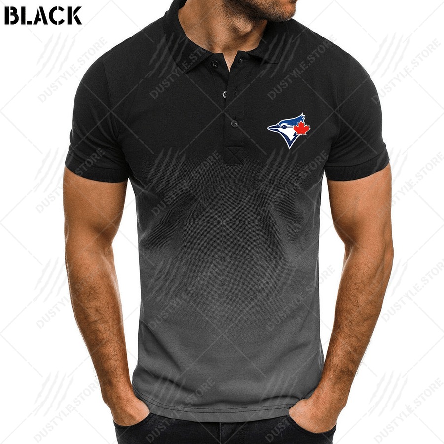 Toronto Blue Jays Men Gradient Polo shirt