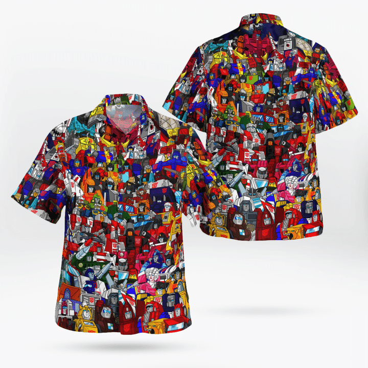 Transformer hawaiian shirt