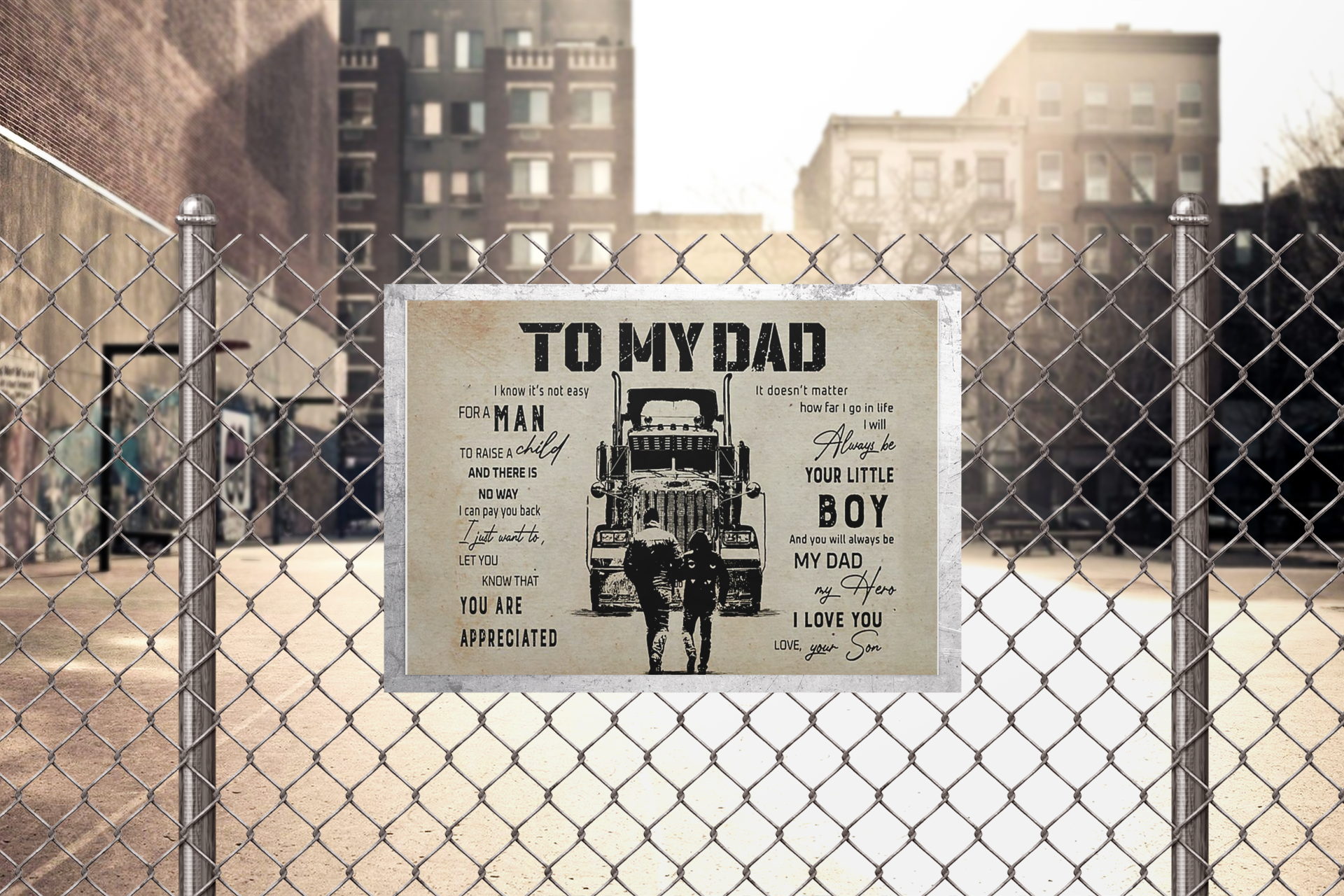 Trucktomydadposter