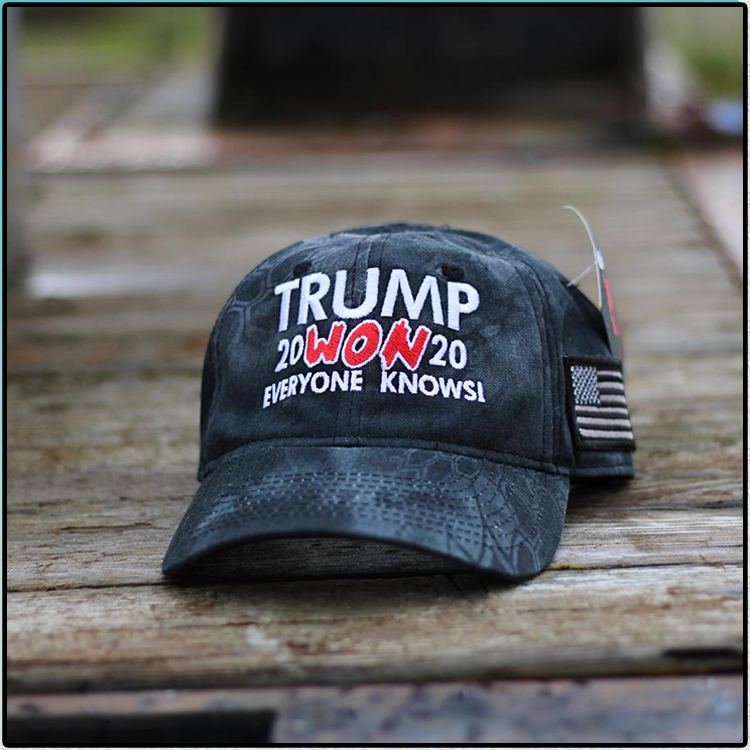 Trump 20Won20 Everyone Knows Hat Cap1