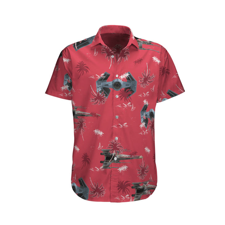 X Wing Starfighter Battle Of Wavin Star Wars Hawaiian Shirt And Short
