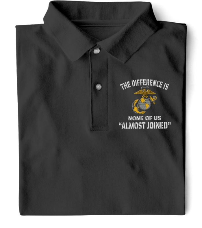 US marine The difference is none of us almost joined classic shirt