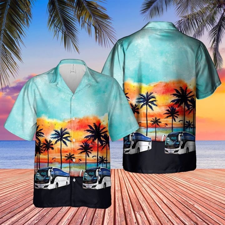 Uk Coach Driver NX Hawaiian Shirt