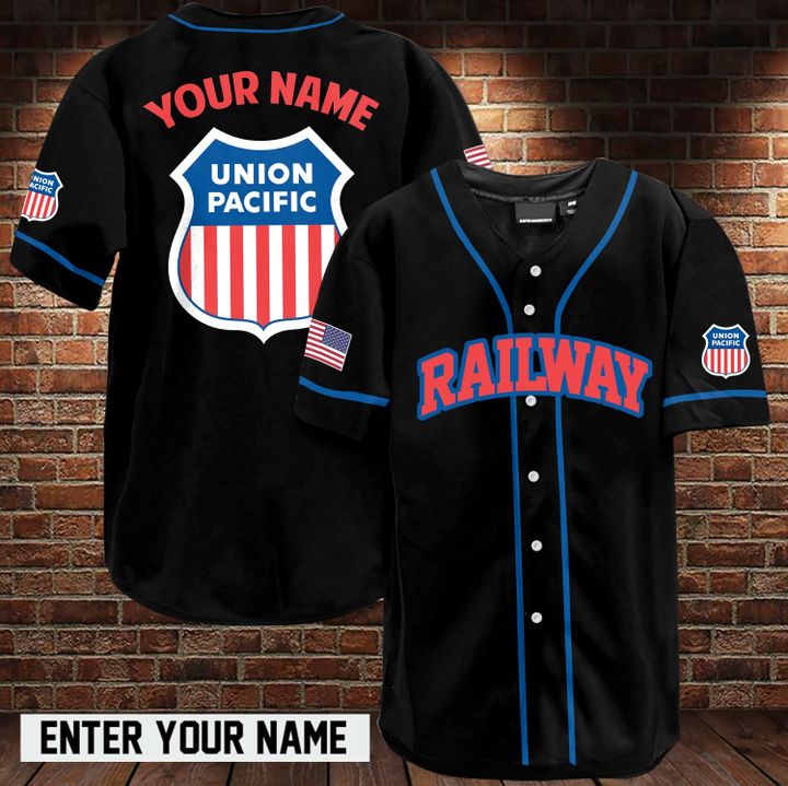 Unnion Pacific Baseball Jersey Shirt